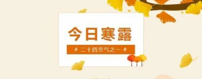 寒露有什么来历?会有什么习俗