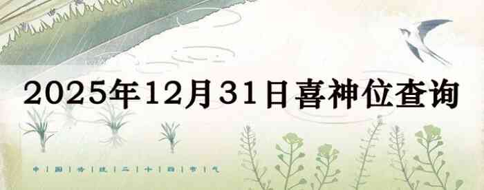 2025��12��31��ϲ��λ��ϸ����