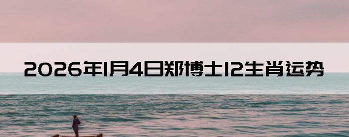 2026��1��4��֣��ʿ12��Ф����