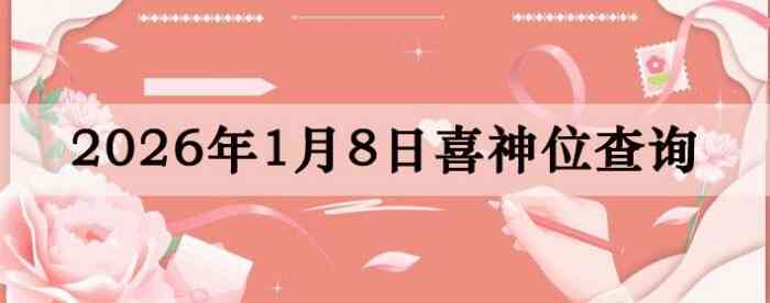 2026��1��8��ϲ��λ��ϸ����