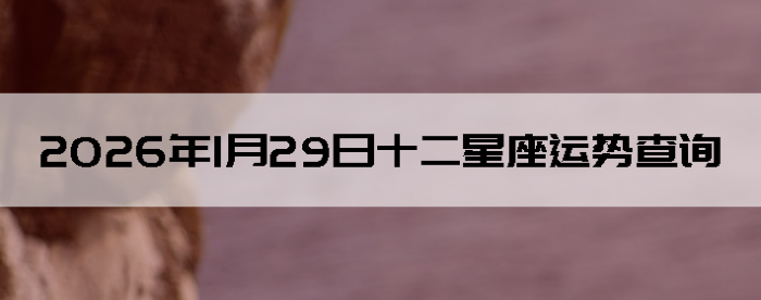 2026��1��29��ʮ���������Ʋ�ѯ