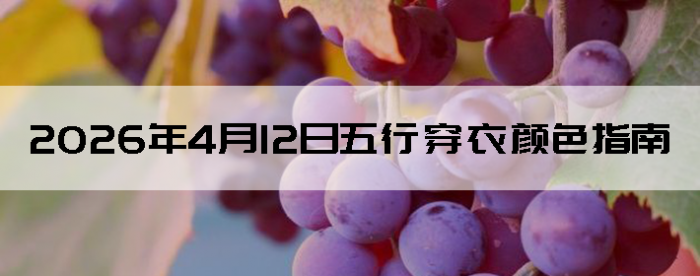 2026��4��12�����д�����ɫָ��