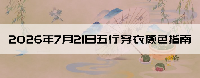 2026��7��21�����д�����ɫָ��