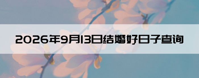 2026��9��13�ս�鼪�ղ�ѯ