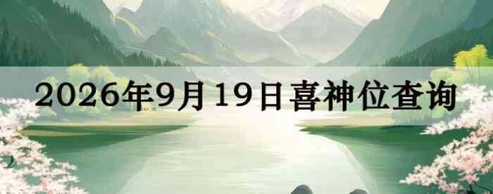 2026��9��19��ϲ��λ��ϸ����