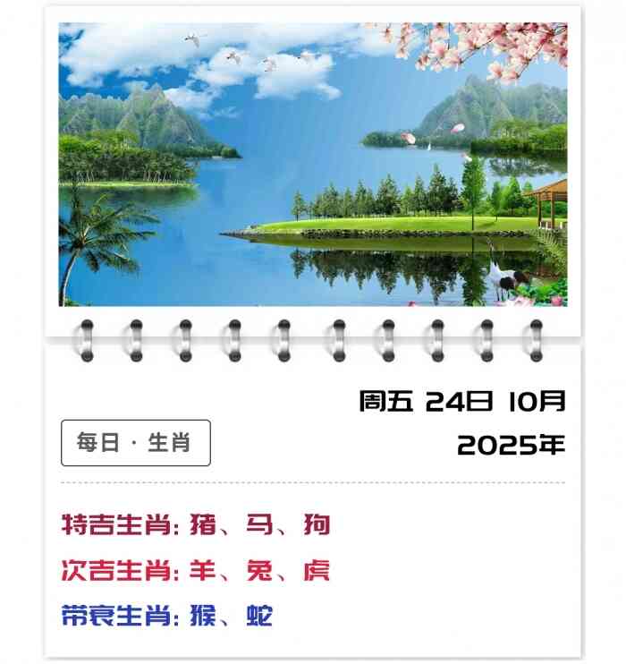 12生肖运势,生肖每日运势解读,10月24日郑博士运势解读