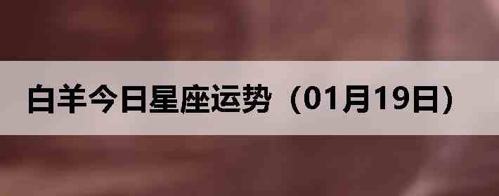 ��������������ƣ�01��19�գ�