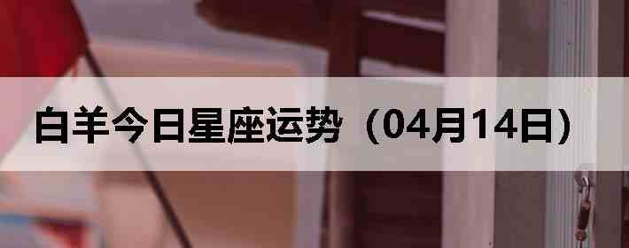 ��������������ƣ�04��14�գ�