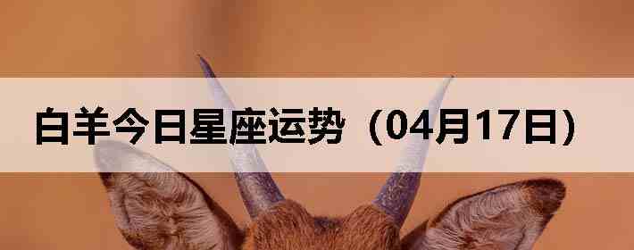 ��������������ƣ�04��17�գ�