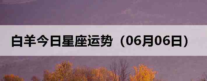 ��������������ƣ�06��06�գ�