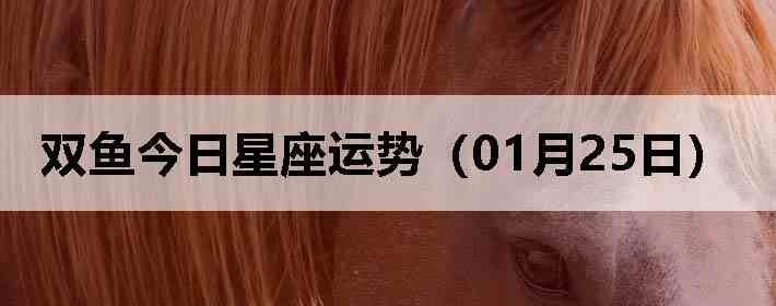 ˫������������ƣ�01��25�գ�