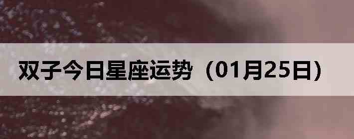 ˫�ӽ����������ƣ�01��25�գ�