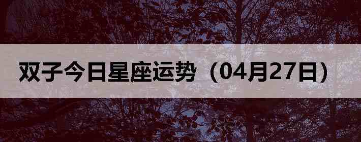 ˫�ӽ����������ƣ�04��27�գ�