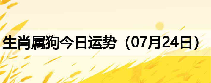 ��Ф�����������ƣ�07��24�գ�