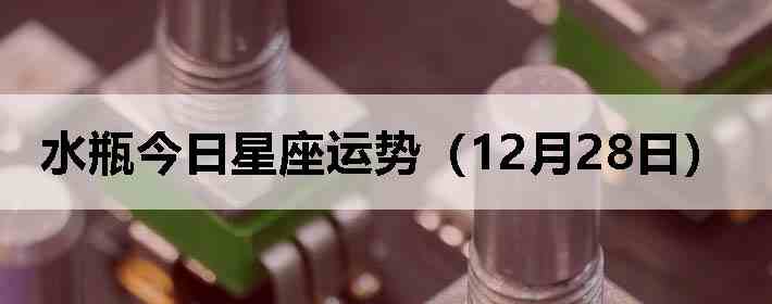 ˮƿ�����������ƣ�12��28�գ�