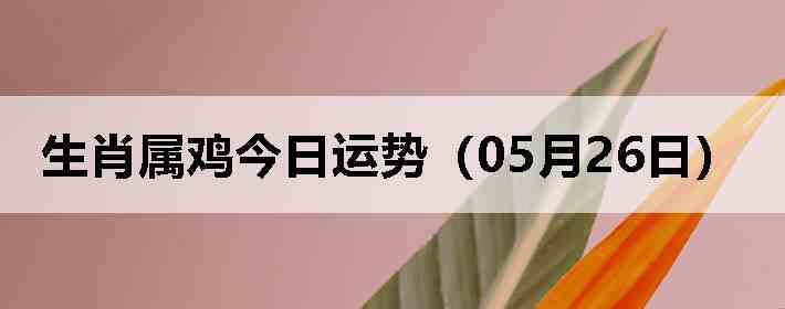 ��Ф�����������ƣ�05��26�գ�