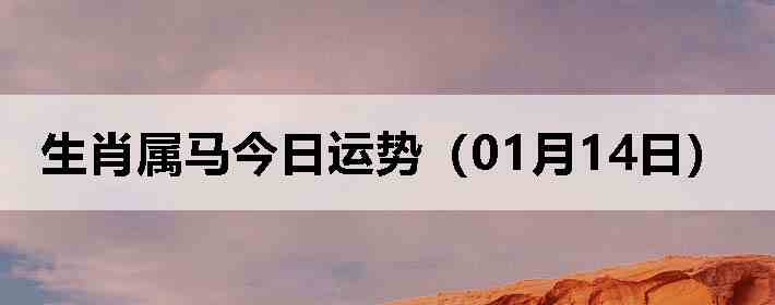 ��Ф�����������ƣ�01��14�գ�