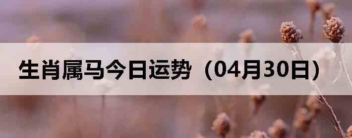 ��Ф�����������ƣ�04��30�գ�