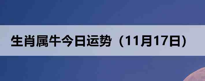 ��Ф��ţ�������ƣ�11��17�գ�