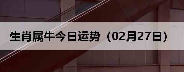 ��Ф��ţ�������ƣ�02��27�գ�