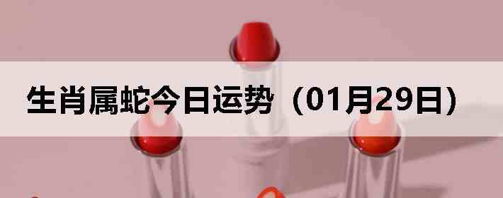 ��Ф���߽������ƣ�01��29�գ�