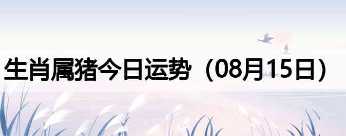 ��Ф�����������ƣ�08��15�գ�